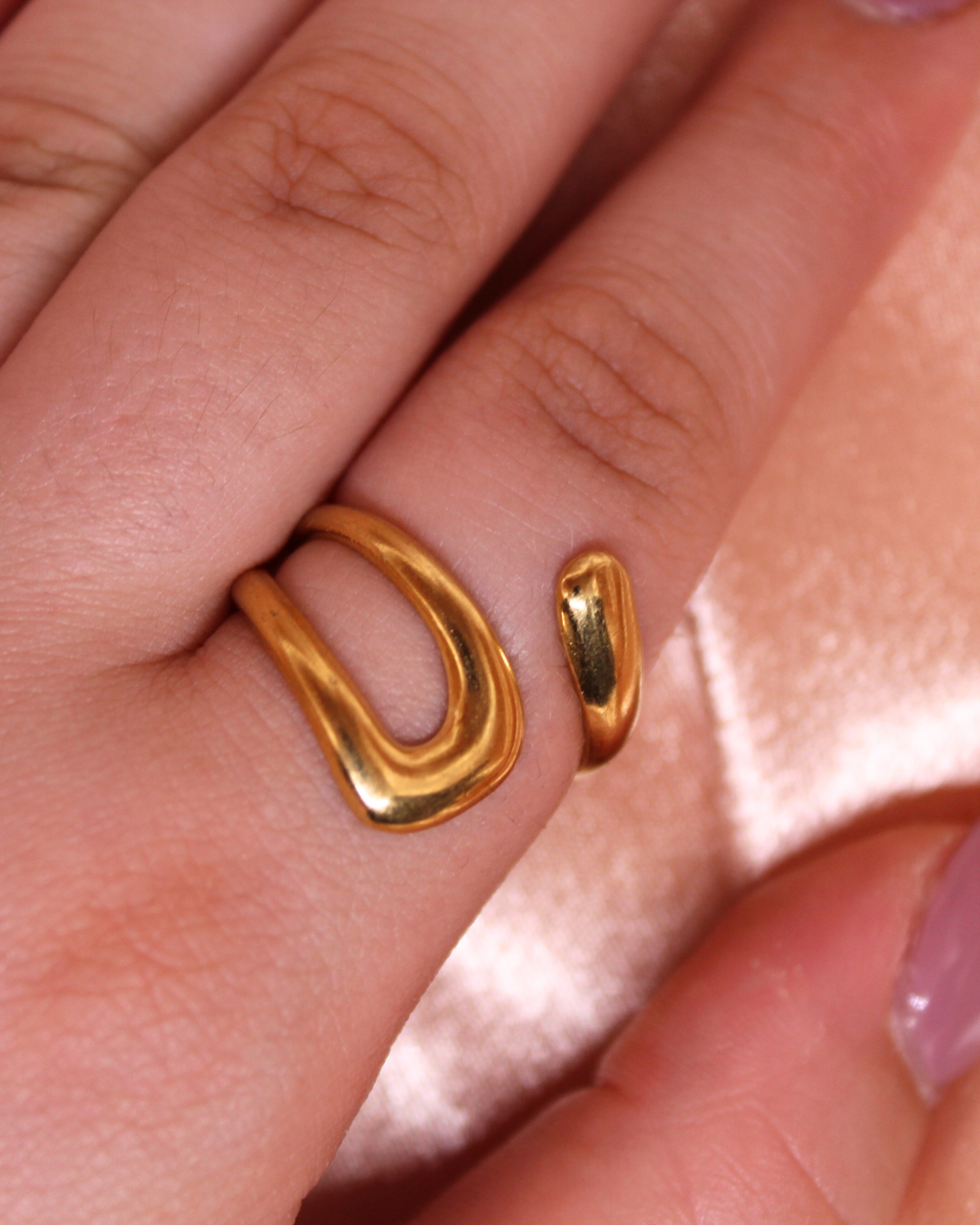 Bague ÉLISE Dorée