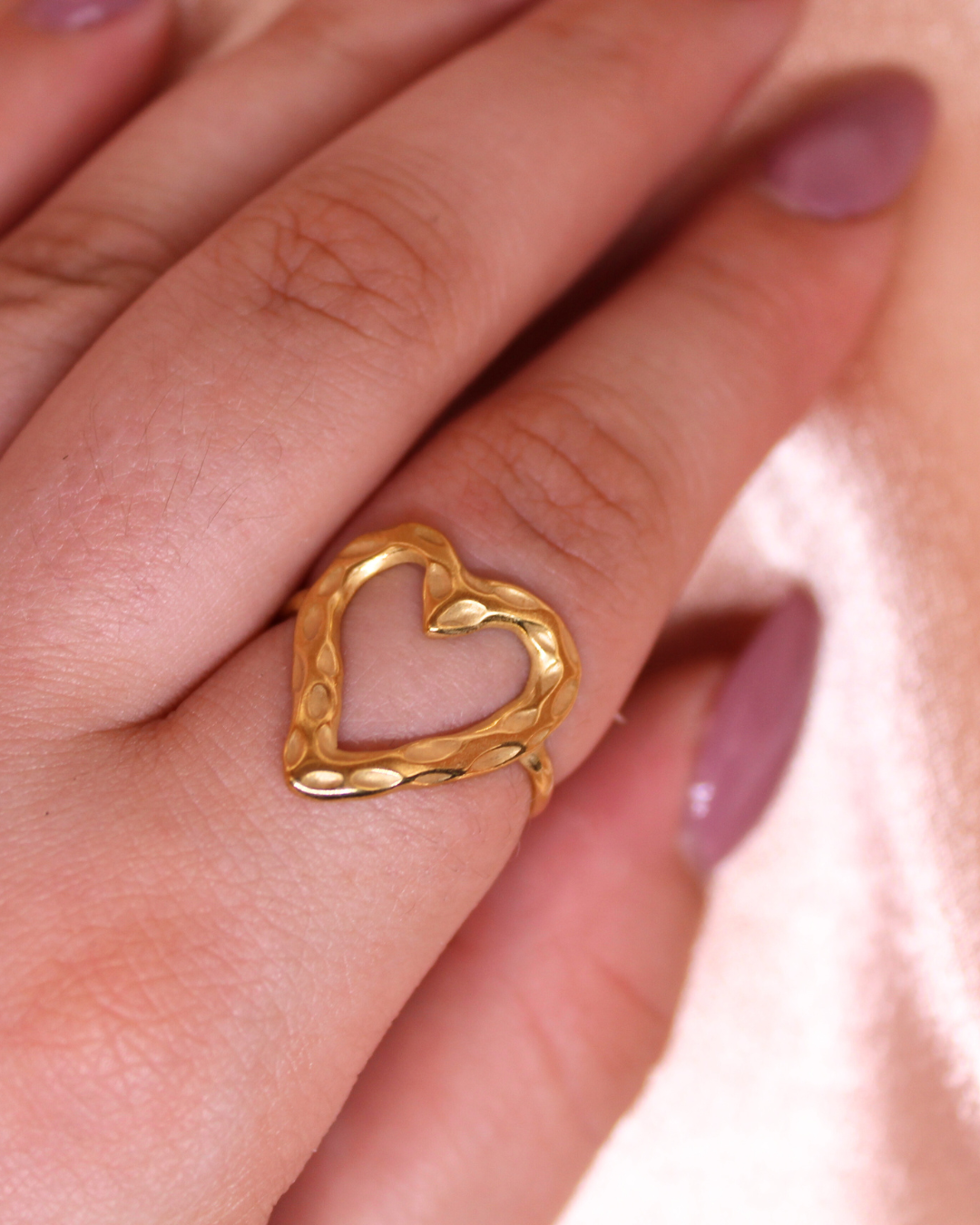 Bague CLÉA Dorée