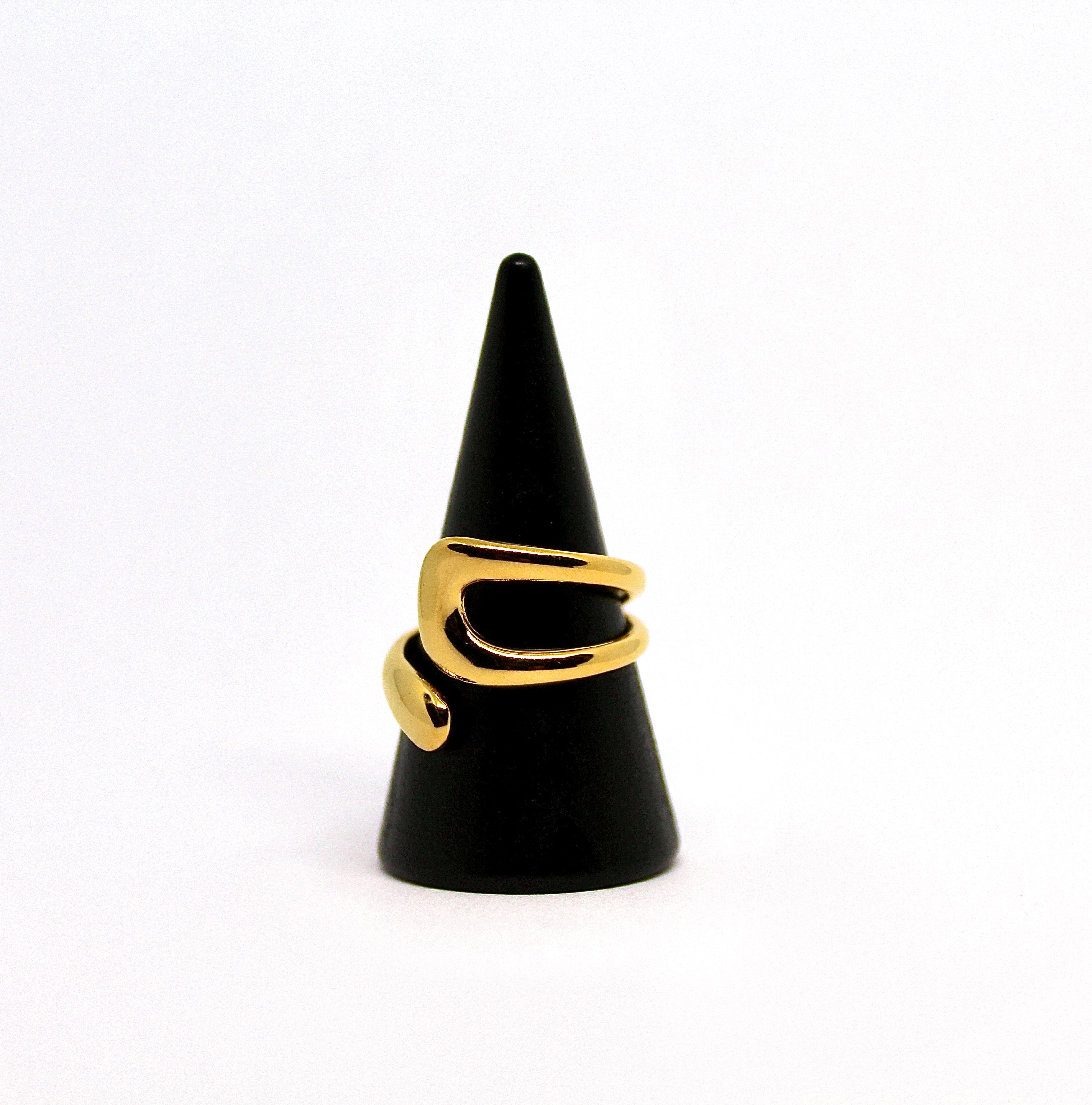 Bague ÉLISE Dorée