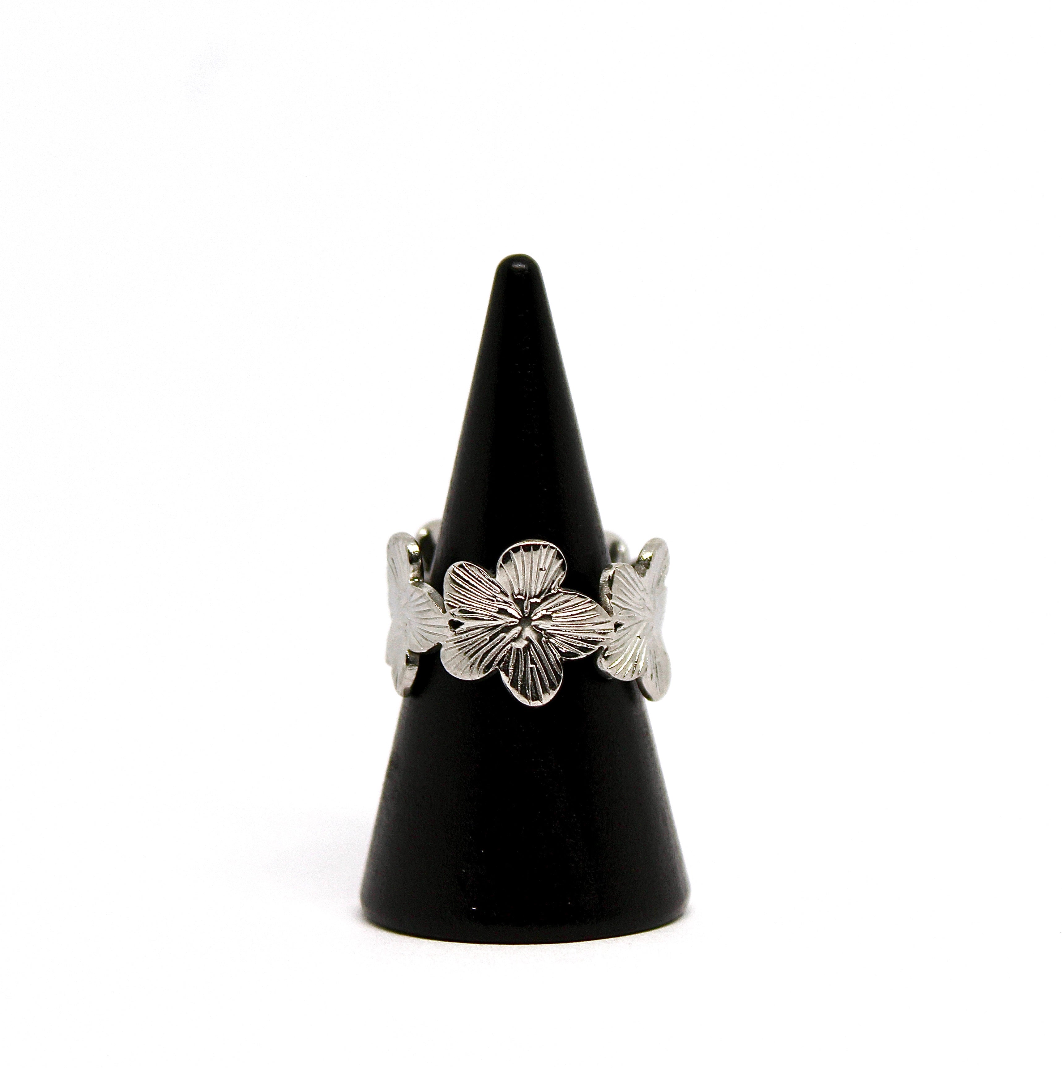 Bague FLORA Argentée