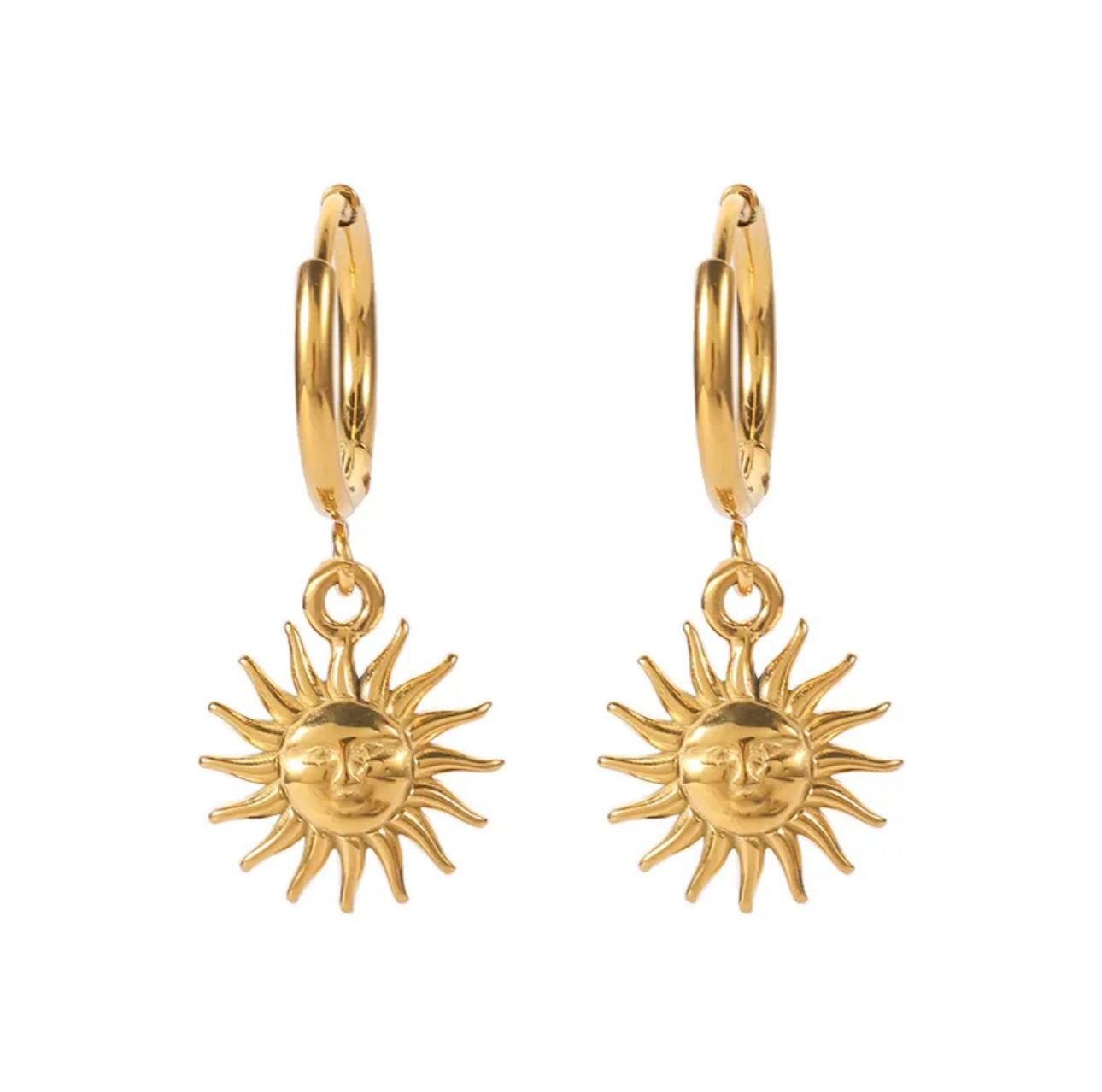 Boucles d'oreille SOLEA Dorée