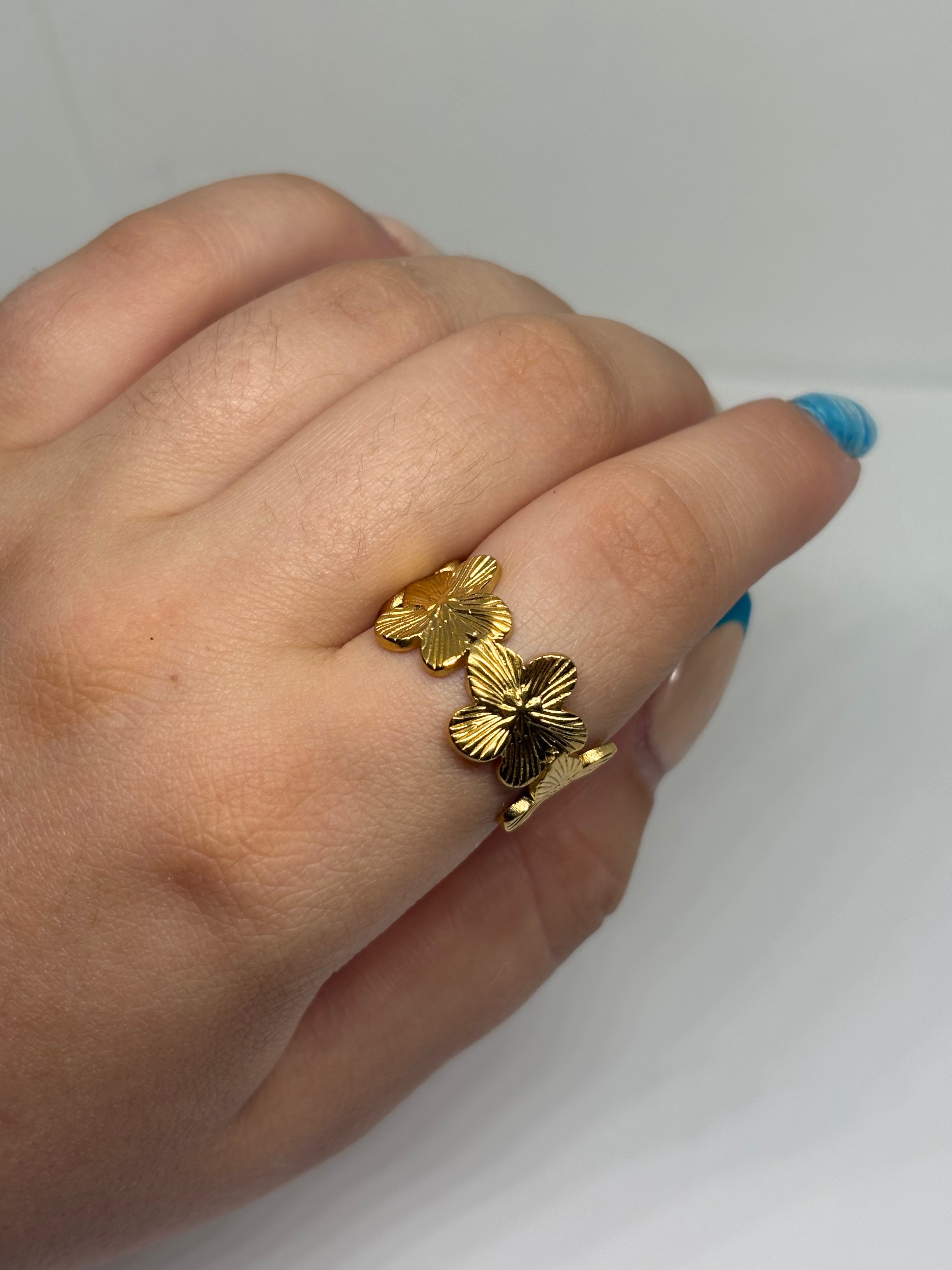 Bague FLORA Dorée
