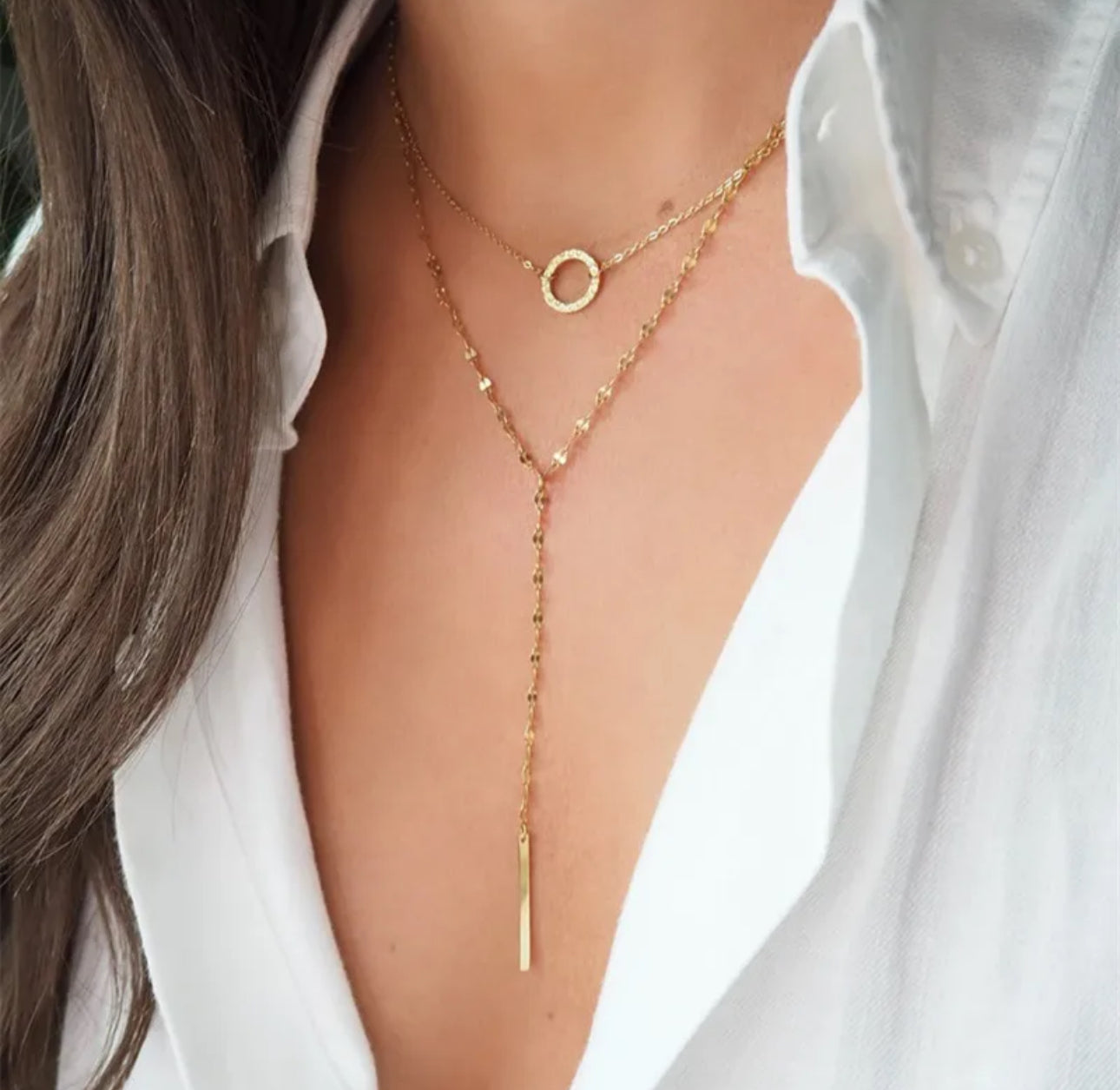 Collier HORIZON Doré