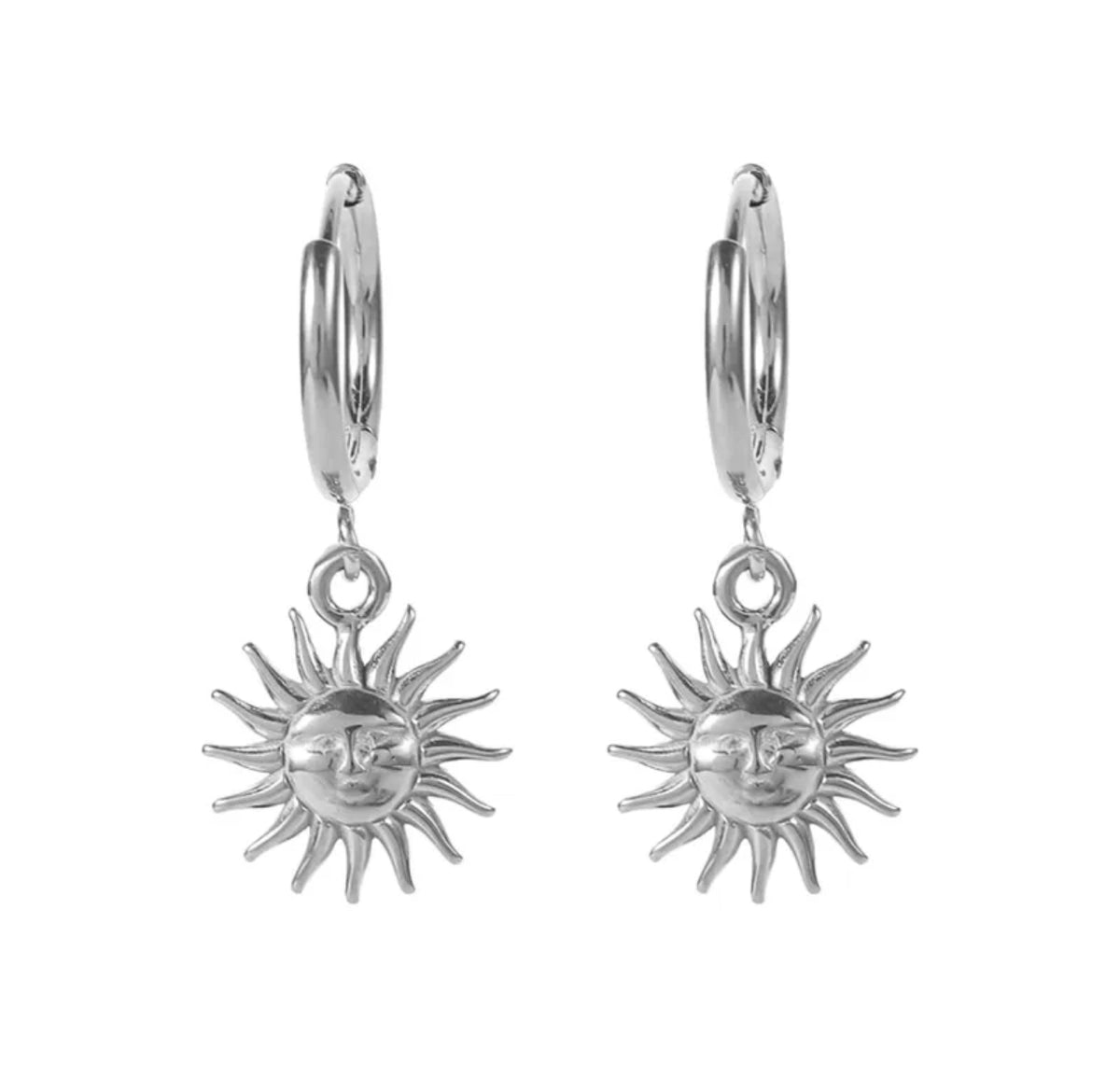 Boucles d'oreille SOLEA Argentée