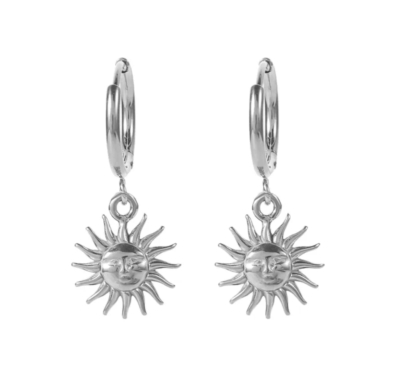 Boucles d'oreille SOLEA Argentée